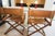 McGuire 1960s McGuire Directors X-Chair Pair For Sale - Image 4 of 9