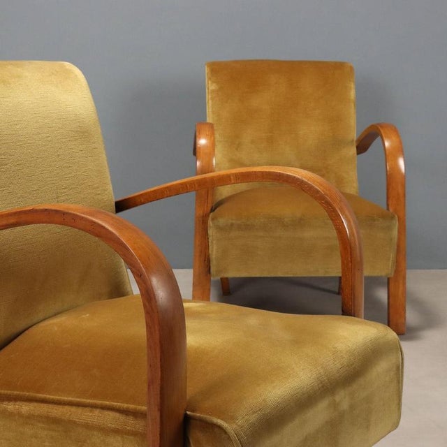 Armchairs, 1950s-1960s, Set of 2 For Sale - Image 3 of 10