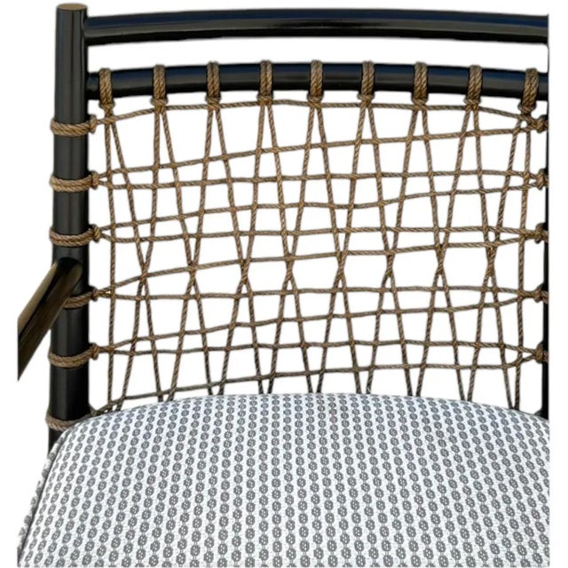 This Palecek Pratt hardwood side chair is a beautiful addition to any home with a jute back and sturdy construction. This...