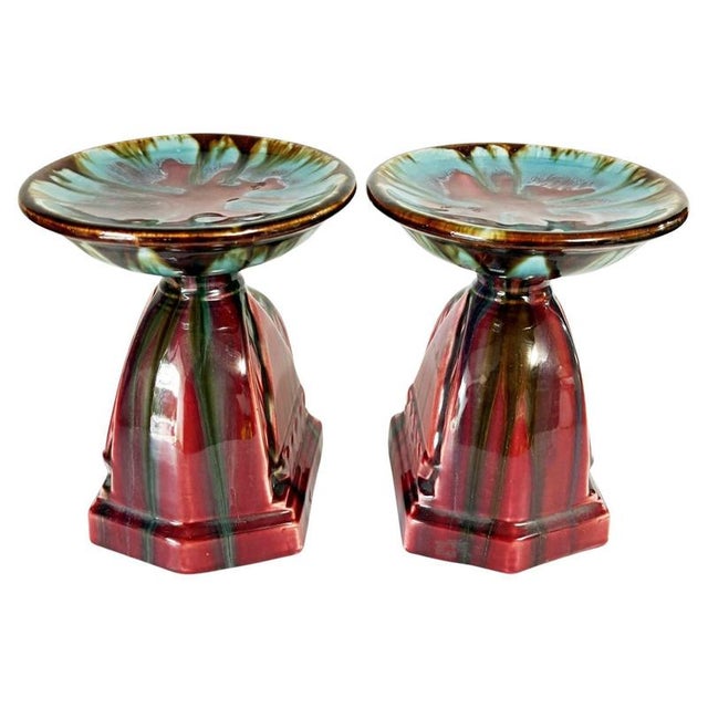 Ceramic Fireplace Trinket Trays, France, 1930s, Set of 2 For Sale - Image 13 of 13