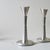 1940s Swedish Pewter Candlesticks from GAB Guldsmedsaktiebolaget, 1940s, Set of 2 For Sale - Image 5 of 12