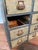 Early 20th Century Weathered Eight Drawer Apothecary Workshop Cabinet For Sale - Image 10 of 17