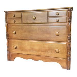 1950s Virginia Maple Wood Dresser