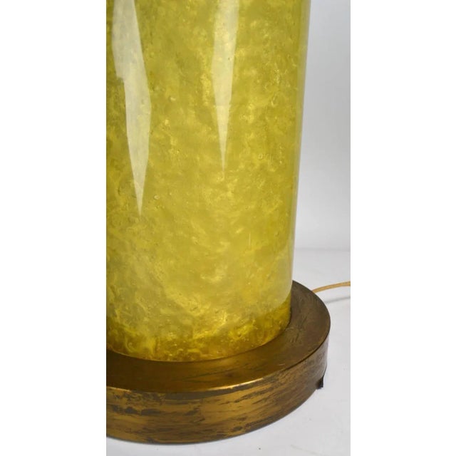 1960s Fractal Acrylic Resin Lamps - a Pair For Sale - Image 5 of 9