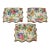 1930s James Kent Fenton "Rosalynde" Floral Chintz Nut Dishes - Set of 3 For Sale