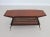 Mid-Century Italian Octagonal Coffee Table in Mahogany Veneer with Brass Details For Sale - Image 17 of 18