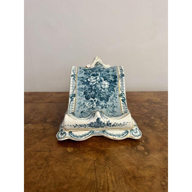 Antique Cheese Dish and Cover, 1890, Set of 2 For Sale - Image 4 of 7
