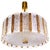 Bronze Drum Chandelier in Murano Glass from Kalmar For Sale