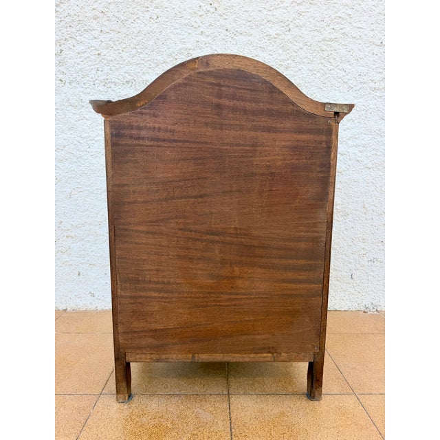 1950s Spanish Carved Wood Open Shelf With Floral Decoration For Sale - Image 13 of 13