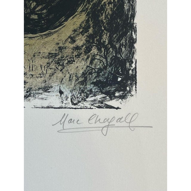 Marc Chagall, Meditation, 1979, Lithograph For Sale - Image 7 of 8