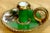 Green 19th Century Antique Spode Ornithological Miniature Chamberstick For Sale - Image 8 of 12
