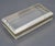 Metal Philippe Cheverny Style Geometric Lucite and Gilded Metal Box, circa 1970 For Sale - Image 7 of 12