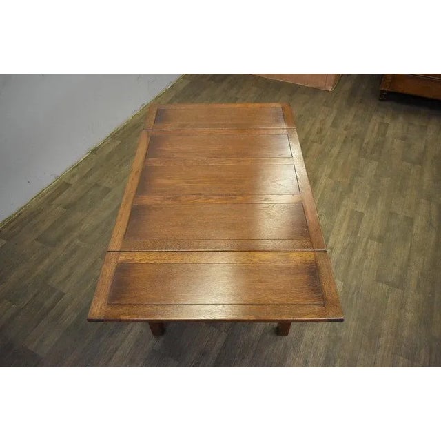 Wood Crafters and Weavers Mission Oak Dining Set - 5 Pieces - Walnut For Sale - Image 7 of 10