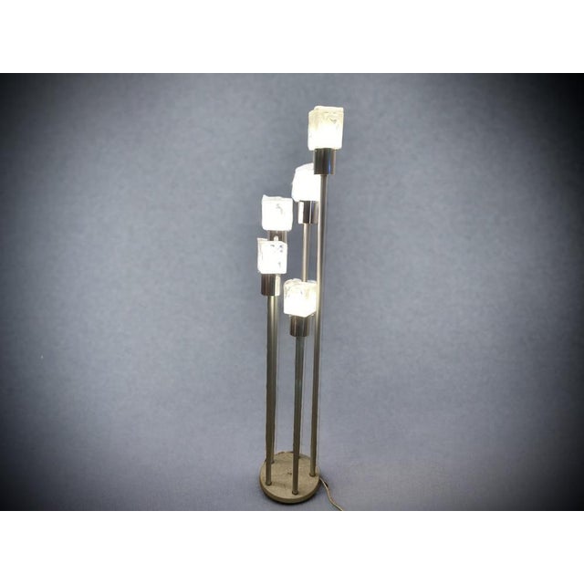 Italian Multi-Flame Floor Lamp from Mazzega, 1970s For Sale - Image 18 of 18