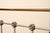 Contemporary Iron And Brass King Size Metal Bed Frame For Sale - Image 18 of 18