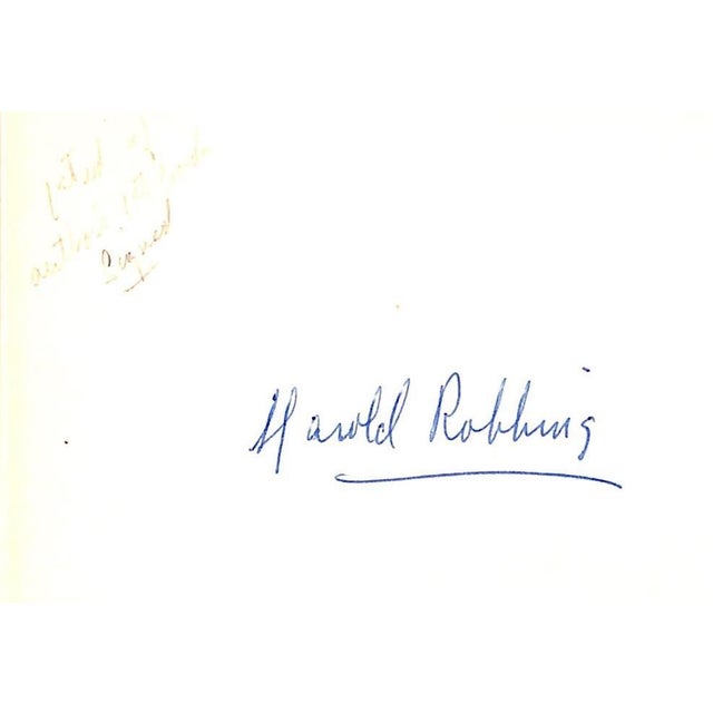 Traditional "Never Love a Stranger: A Novel of Passion and Struggle" 1948 Robbins, Harold (Signed) For Sale - Image 3 of 8