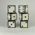 Vintage Large White Enamel Over Wood Dice Set With Tray- 7 Pieces For Sale In New York - Image 6 of 10