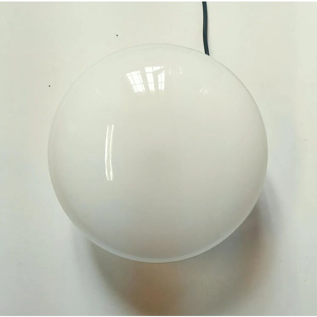 Large Glass Wall Light by Leucos, Murano, 1970s For Sale - Image 4 of 9