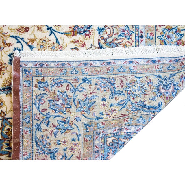 Mid 20th Century Persian Kashan Rug For Sale - Image 15 of 16