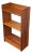 Small Vintage Handmade Solid Oak Bookshelf For Sale