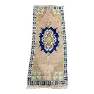 Turkish Yastik Rug 1'4" x 3'3" For Sale