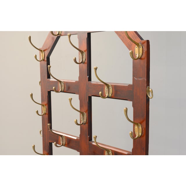 Victorian Mahogany Hallstand, 1890s For Sale - Image 4 of 9