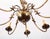 2000 - 2009 Flemish Brass 8-Armed Chandelier For Sale - Image 5 of 5