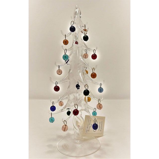 Murano Tessaro Raffaele Murano Glass Christmas Tree For Sale - Image 4 of 4