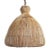 Contemporary Rattan Mushroom Pendant Light Large For Sale