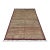 Multicolor Checkered Stripe Hand-Knotted Wool Rug - 5'10" X 8'2" For Sale