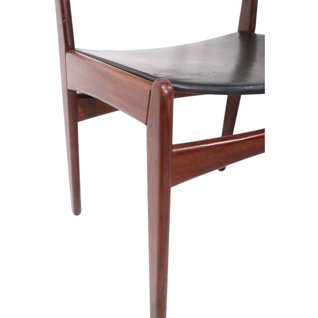 Set of Six Mid Century Danish Modern Dining Chairs by Frem Ro For Sale - Image 11 of 17