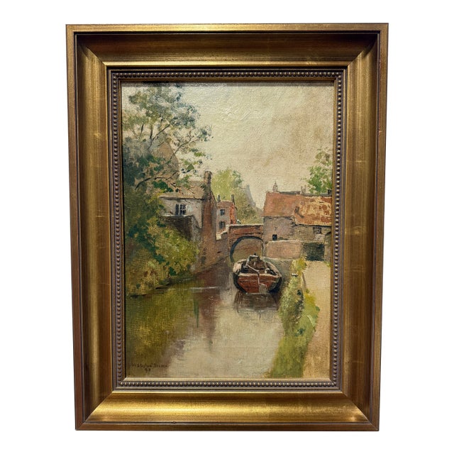 William Staples Drown (American, 1856–1915) Venice Impressionist C. 1898 For Sale