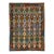 Multicolor Contemporary Kilim Wool Rug Flatweave With Geometric Pattern For Sale