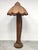 Brown Mid-Century Art-Deco Wooden Airplane Propeller Floor Lamp, 1940s For Sale - Image 8 of 8