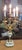 1950s Pair French Stone and Gilt Brass Candelabra Lamps For Sale - Image 14 of 16