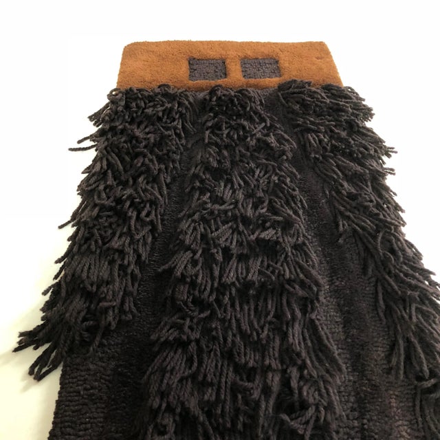 Modernist LJ6 Wall Rug by Ewald Kröner for Hackhausen Castle, Germany, 1970s For Sale - Image 10 of 18