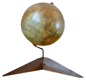 Antique Globe by Ludwig Julius Heymann