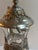 Vintage Glass and Pewter Decanter With Lid and Handle Detailed With Grape Vines Motif Made in Italy For Sale - Image 9 of 14