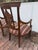 Brown Early 20th Century English Style Neoclassical Arm Chairs, Pair For Sale - Image 8 of 11