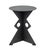 Postmodern Postmodern Black Patinated Metal Table For Sale - Image 3 of 7
