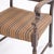 1920s Antique Oak Armchair with Upholstery and Cane, 1920s For Sale - Image 5 of 10