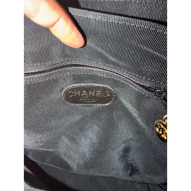 Vintage 24k Triple CC Flap Backpack For Sale - Image 9 of 10