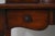 Wood Theodore Alexander Leather Top Mahogany Faux Book Desk For Sale - Image 7 of 18