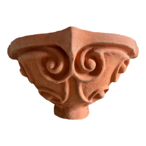 Terracotta Wall Pocket Vase Giglio