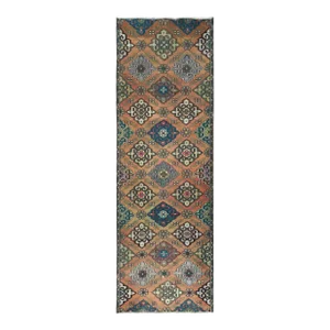 1960s Apricot Color Vintage Oriental Rug