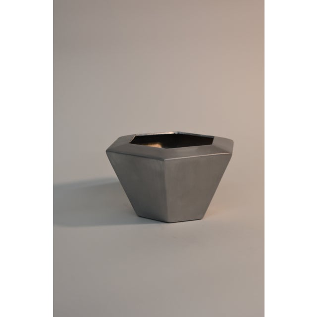 Small Diamond Planter by Oblik Studio For Sale - Image 4 of 6