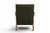 Mid 20th Century Danish Modern Atomic Highback Teak Rocking Chair For Sale - Image 4 of 4