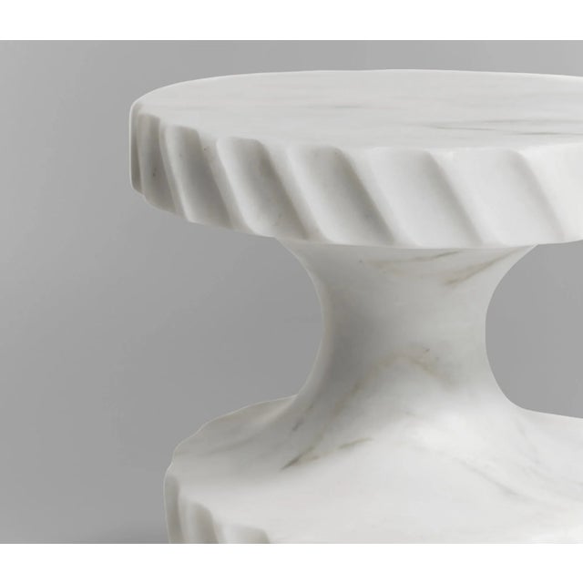 Contemporary Achromia Bishopos Stool by India Mahdavi For Sale - Image 3 of 5