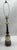 Paint Vintage Signed Stiffel Neoclassical Brass and White Enamel Column Table Lamp For Sale - Image 7 of 11