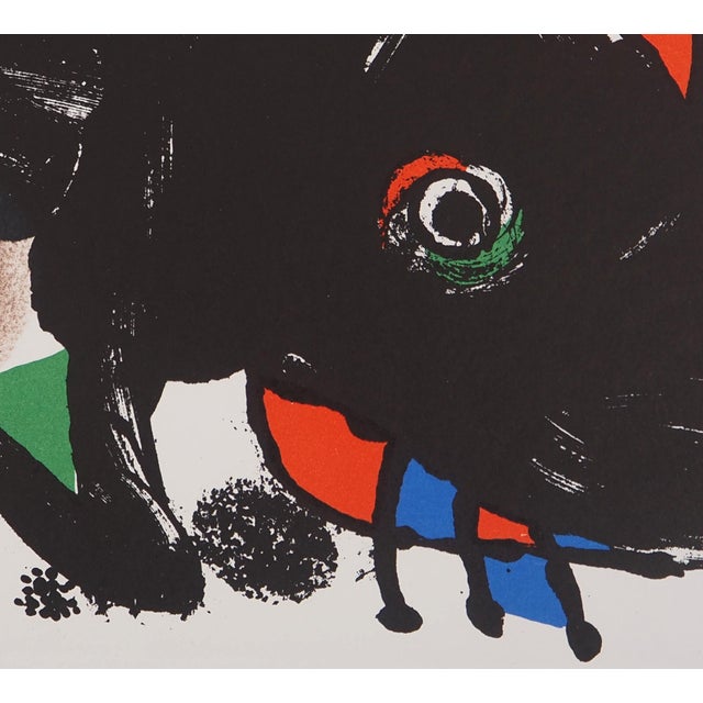 Joan Miro, Wild Animal, 1976, Original Lithograph For Sale - Image 3 of 6